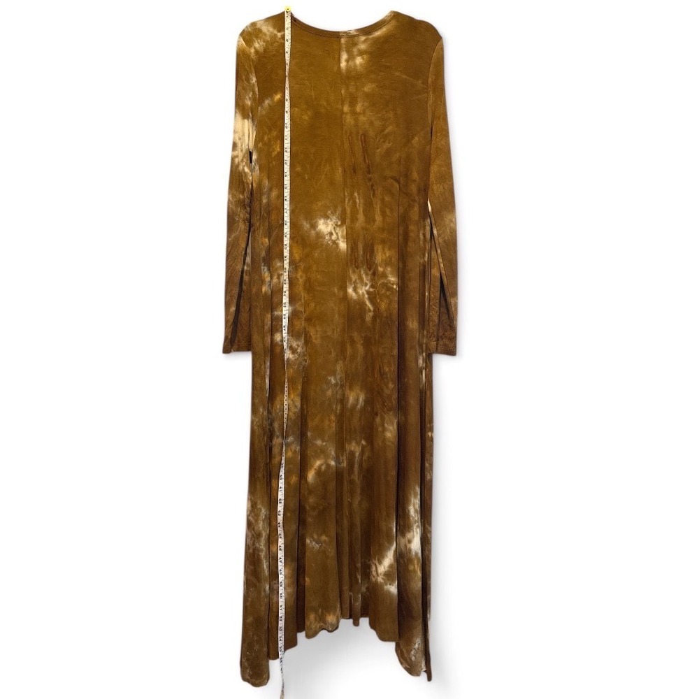 Natural Life Long Sleeve Tie-Dye Maxi Dress Size Medium - Picture 3 of 6